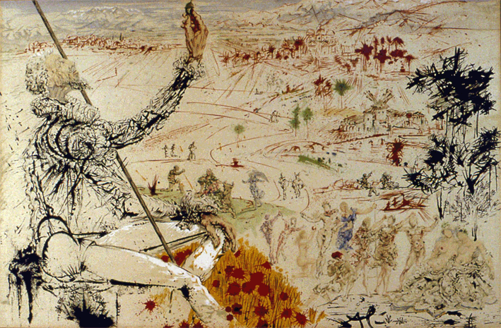 Don Quijote de la Mancha y Cervantes en el arte